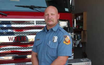 Wylie firefighter ready to jump in ring