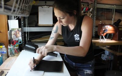 Artisan’s love of leather work leads to new opportunity