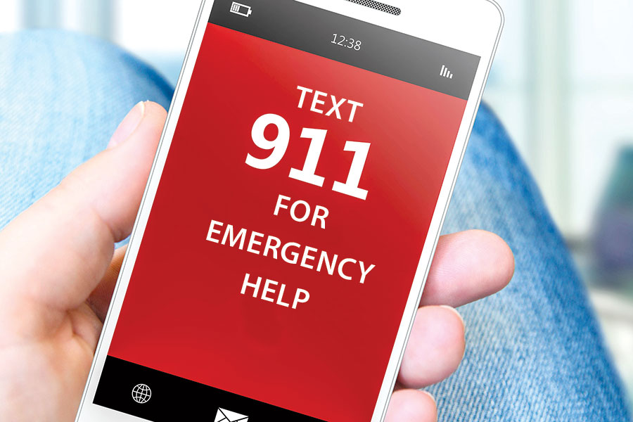 City offers Text 911 for emergencies