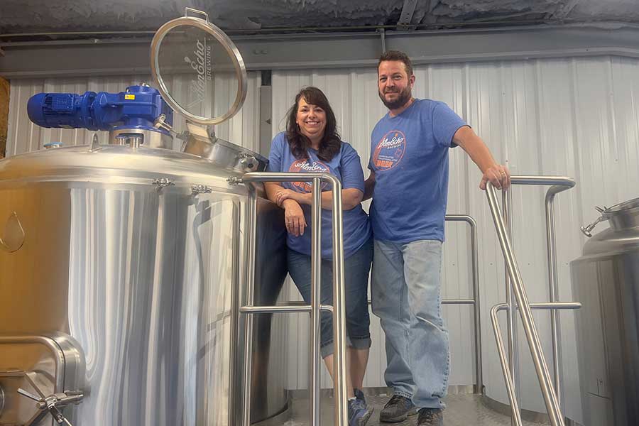Couple brewing up new business