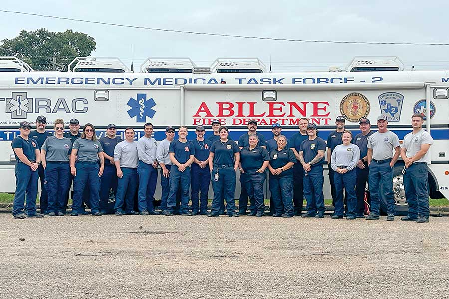 Wylie, Sachse first responders aid  counties affected by Hurricane Beryl