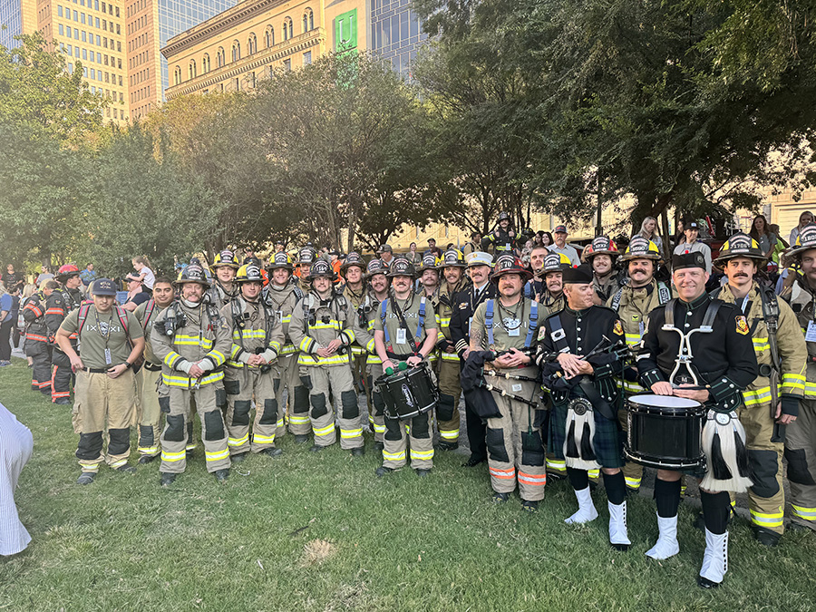 Wylie F-R honors 9/11 heroes at Dallas Memorial Stair Climb