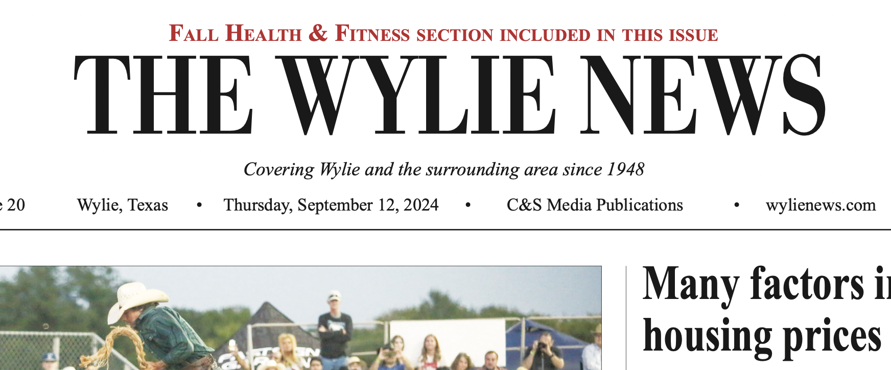 Wylie News 9-12-24 flag