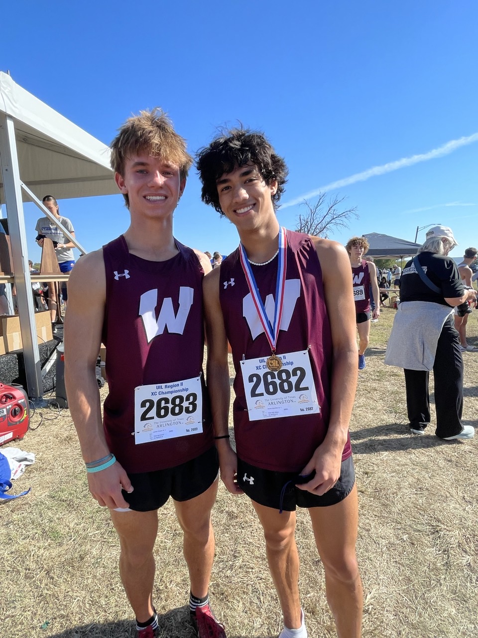 Wylie’s Brumfield, Cooper run in Class 6A state cross country meet