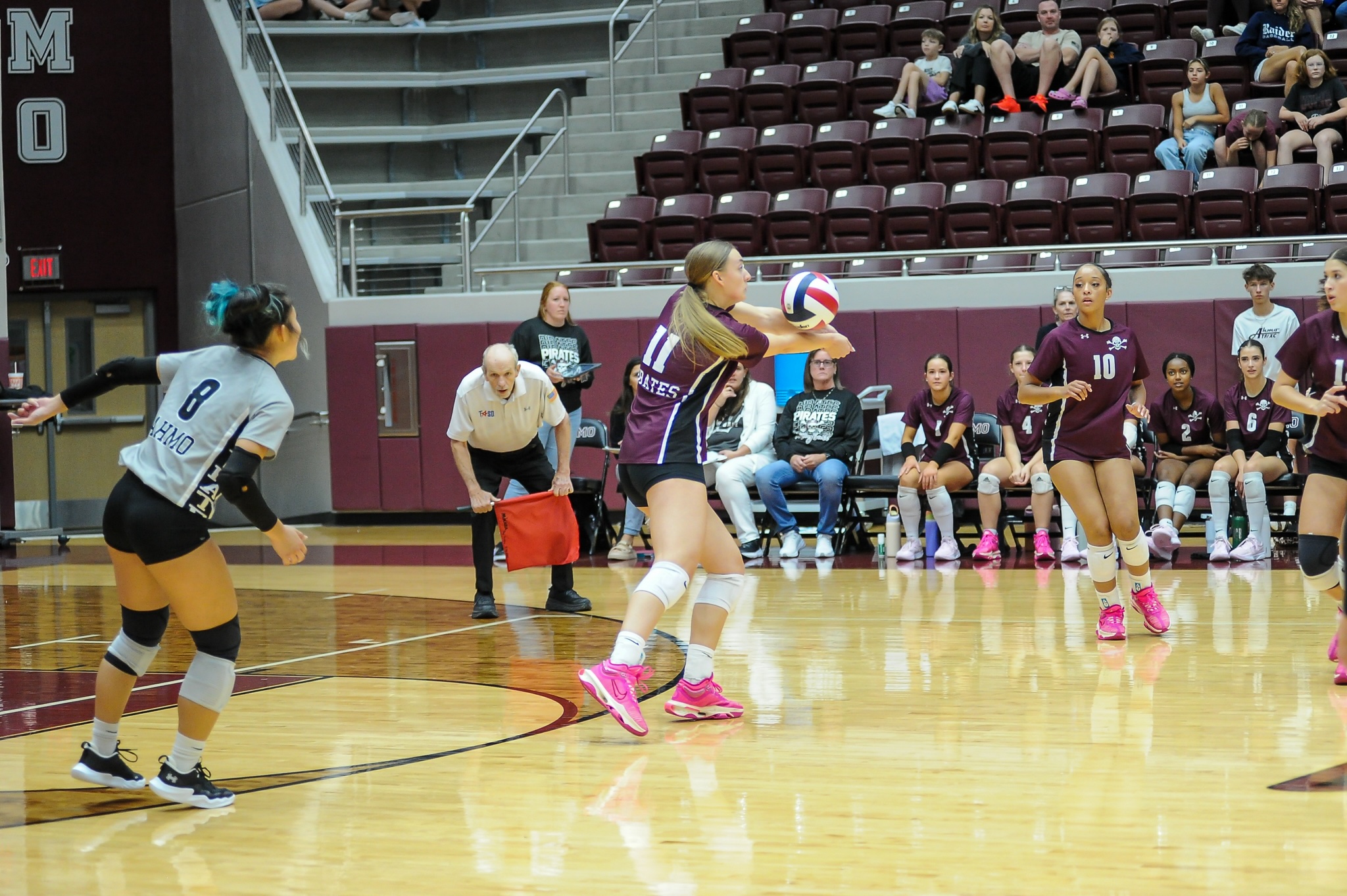 Lady Pirates battle in hard-fought loss to North Forney