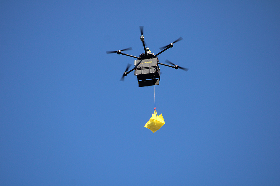 New service offers dining by drone