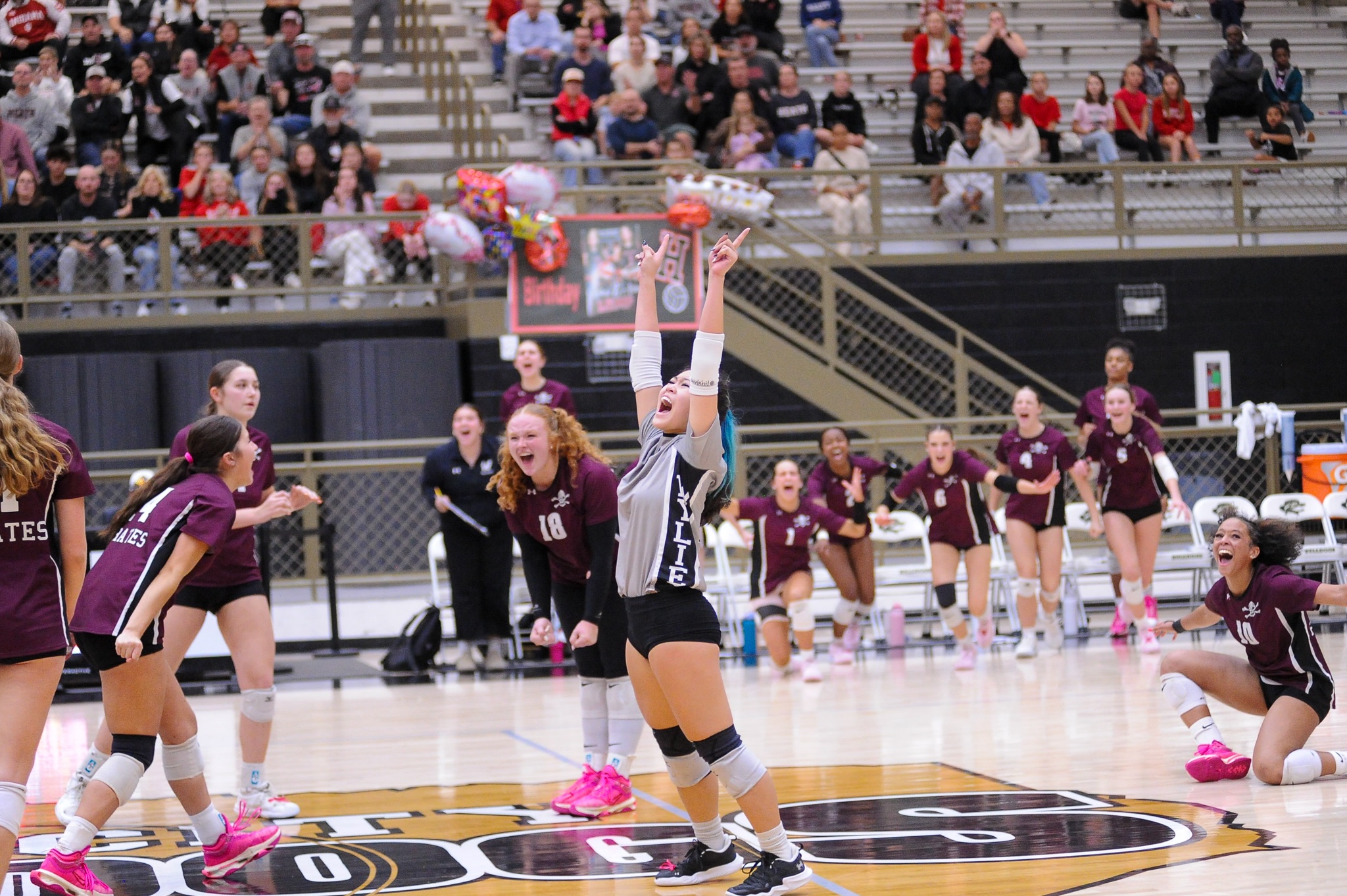 Lady Pirates regroup, defeat Rockwall-Heath in five sets