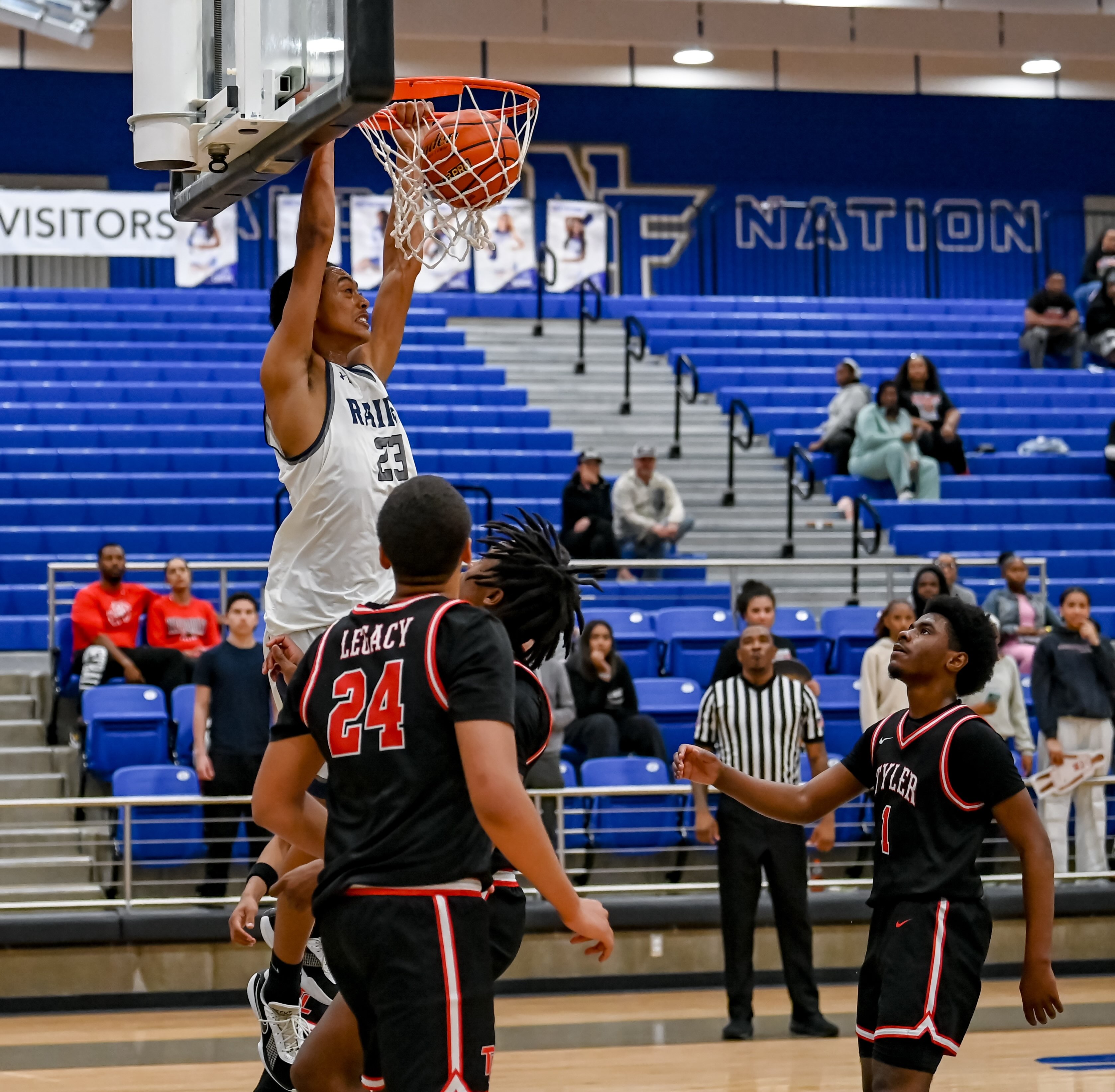 Tyler Legacy turns back Wylie East’s  furious rally