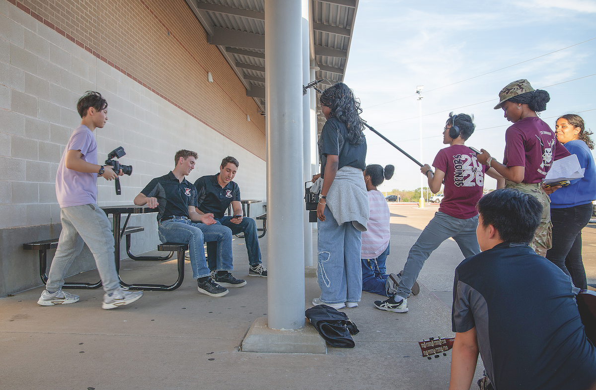 Student filmmakers shine spotlight on JROTC experience