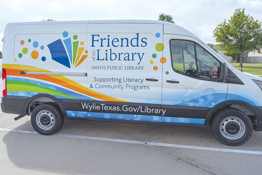 Outreach van brings books to community